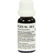 Regenaplex GmbH - Homöopathische Komplexmittel Regenaplex Nr.36 b Tropfen zum Einnehmen 15 ml