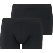 Bruno Banani Short 2Pack Flowing | M | Schwarz