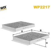 WIX FILTERS Filter, Innenraumluft WP2217
