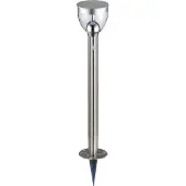 Globo Lighting Solarleuchte Edelstahl, LED