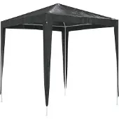The Living Store Profi-Partyzelt 2x2 m Anthrazit