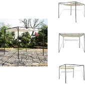 vidaXL Gartenpavillon mit versenkbarem Dach - Pavillons & Partyzelte