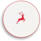 Sonstige Verlage Gmundner Keramik Rubinr. Hirsch Unterteller Espresso 11cm