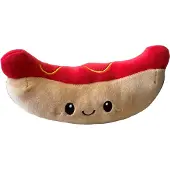 Van Manen Veenendaal Fluffy Menu fast food pluche Hotdog 16/11cm 660651