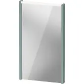 Duravit D-Code Spiegel, LED-Lichtfeld oben, 400x700mm, externer Lichtschalter notwendig, 3 W, DC70750HGHG0000