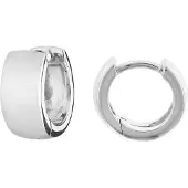 Trendor 41582 Ohrringe 925 Silber Unisex Creolen Ø 12 mm