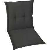 GO-DE Textil ,Sesselauflage nieder ,grau ,20924-02