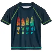 Playshoes Badeshirt "Surf" in Dunkelblau/ Bunt | Gr.: 134/140