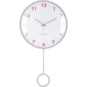 Karlsson - Wanduhr Cheeky Dome - Sanftes Lila - 7.1x35.5x61.5cm