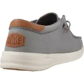 HEY DUDE PAUL Canvas Schuhe Grau