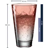 Leonardo LD Becher Pastell koral. Optic
