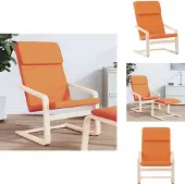 vidaXL Relaxsessel Dunkelgelb Stoff - Sessel