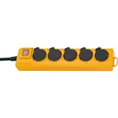 Brennenstuhl Steckdosenleiste IP44 für F, B, PL, CZ, 5-fach