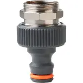 Ewuaqua Hahnstück 72065 zum Anschluss an Armaturen, mit Peristrahl-Adapter, Kunststoff