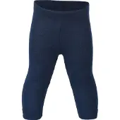 Engel Leggings - Wolle/Seide - Navy - - 74/80 - Leggings - Wolle