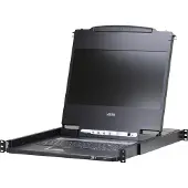 Aten CL6700MW KVM-Konsole, LCD, DVI, HDMI Full HD, US-Layout