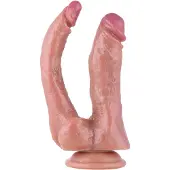 Hismith Premium Doppelter KlicLok und Saugnapf Dildo 19,5 cm