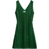 Desigual Coctailkleid 25SWVW53 Grün Slim Fit