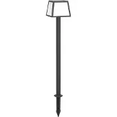Eglo Solar-LED-Wegeleuchte Altilia, Höhe 106 cm, schwarz, Sensor Altilia, schwarz, Kunststoff, Modern, Solarleuchten
