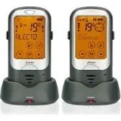 Alecto DBX68GS - Babyphone für den Außenbereich mit langer Reichweite, anthrazit / schwarz