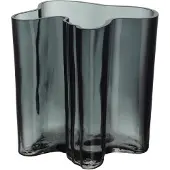 Iittala Vase Aalto Dunkelgrau 20 cm