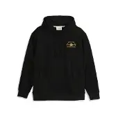 Scotch & Soda Relaxed Fit Graphic Fleece Hoodie Black Größe: XL | Kaputzenpullis Outlet | Herren | Schwarz