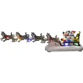 Konstsmide Schneemann mit Schlitten