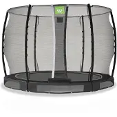 Exit Allure Classic Trampolin ø305cm, Bodentrampolin, Schwarz
