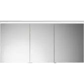 Burgbad Lin20 Spiegelschrank LED-Beleuchtung inklusive LED-Waschtischbeleuchtung, 3 Türen, 1400x700