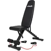 VirtuFit FB100 klappbare Fitnessbank, verstellbar, bis 200 kg
