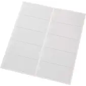 Eichner Transparenttasche, selbstklebend, Ordnerrücken breit, 100 Stk.