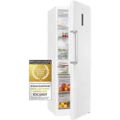 Exquisit Vollraumkühlschrank KS360-V-HE-040D weiss | 359 l Nutzinhalt | NoFrost | Alarm | Schnellkühlen