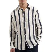 Dstrezzed Ds-miller Shirt Dk. Navy Größe: S | Casual hemden Outlet | Herren | Blau
