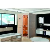 Weka Massivholzsauna 38 mm VALIDA 1 GT x B x T x H x 139 x 139 x 204