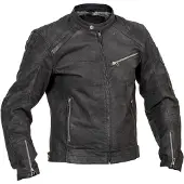 Halvarssons Sandtorp Leather Schwarz Jacke Größe 48