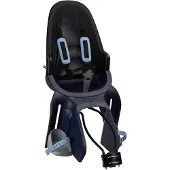 Widek Kinderfahrradsitz Qibbel Air Rahmenmontage Fahrradsitz Kindersitz bis 22 kg : denim blue