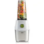 Domo DO700BL, Tischplatten-Mixer, 0,71 l, Pulsfunktion, Eis-Crusher, 1000 W, Metallisch, Weiß