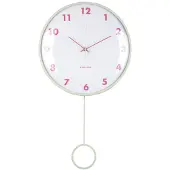 Karlsson - Wanduhr Cheeky Dome - Sanftes Grün - 7.1x35.5x61.5cm