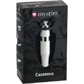 Mystim Casanova - Elektro-Stab-Dildo (weiß)