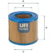 Ufi Luftfilter 27d5500 174mm für GARDNER