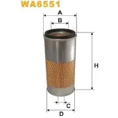 WIX FILTERS Luftfilter WA6551