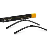 RIDEX Scheibenwischer Vorne 700mm/650mm für VW Crafter Kastenwagen (SY, SX) Rahmenlos