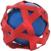 Panini Ball Blau Mit Rot Mit Gummiband