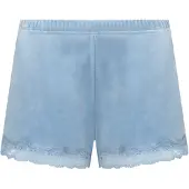 Hunkemoller Samit-Spitzen-Short Blau