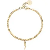 Brosway - Chilli Chakra Gold Plated Steel Bead Bracelet BHKB207