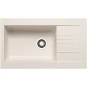 Pyramis Spüle SIROKO (86x50) BEIGE aus Fibertek / SMC-Spüle / Fiberglasspüle / Ausschnitt 836 x 476 mm