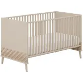PAIDI Kinderwelten Babybett Eefje , beige , Maße (cm): B: 76,3 H: 87,6