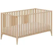PAIDI Kinderwelten Babybett Mila & Ben , holzfarben , Maße (cm): B: 76,3 H: 80,3
