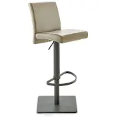 Mayer Barstuhl Sitzmöbel 1286 41 x 49 x 82 cm Stahl schwarz//taupe