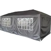 Garden Pleasure Pavillion SAMBESI, anthrazit, 6x3m